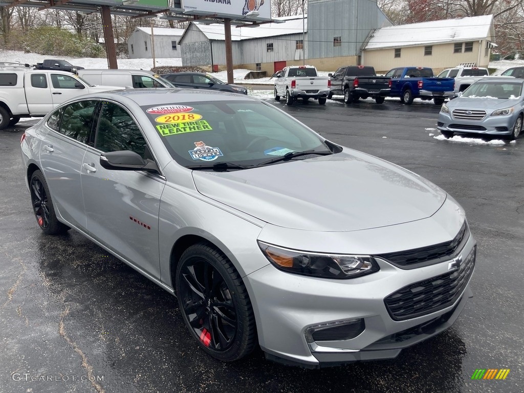 2018 Malibu LT - Silver Ice Metallic / Jet Black photo #7