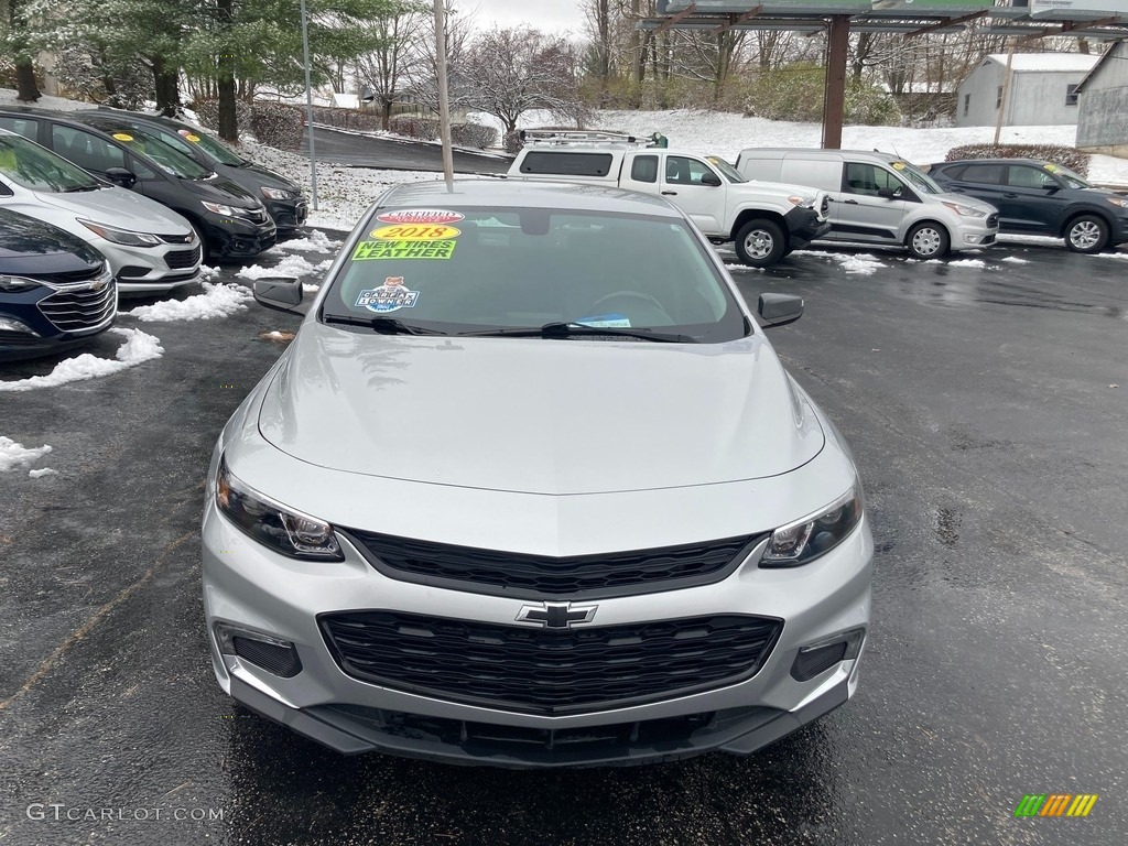 2018 Malibu LT - Silver Ice Metallic / Jet Black photo #8