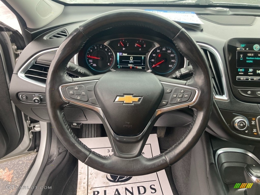 2018 Malibu LT - Silver Ice Metallic / Jet Black photo #15