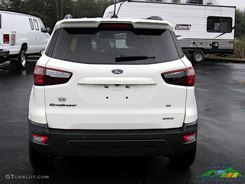 2019 EcoSport SES 4WD - Diamond White / Ebony Black photo #4