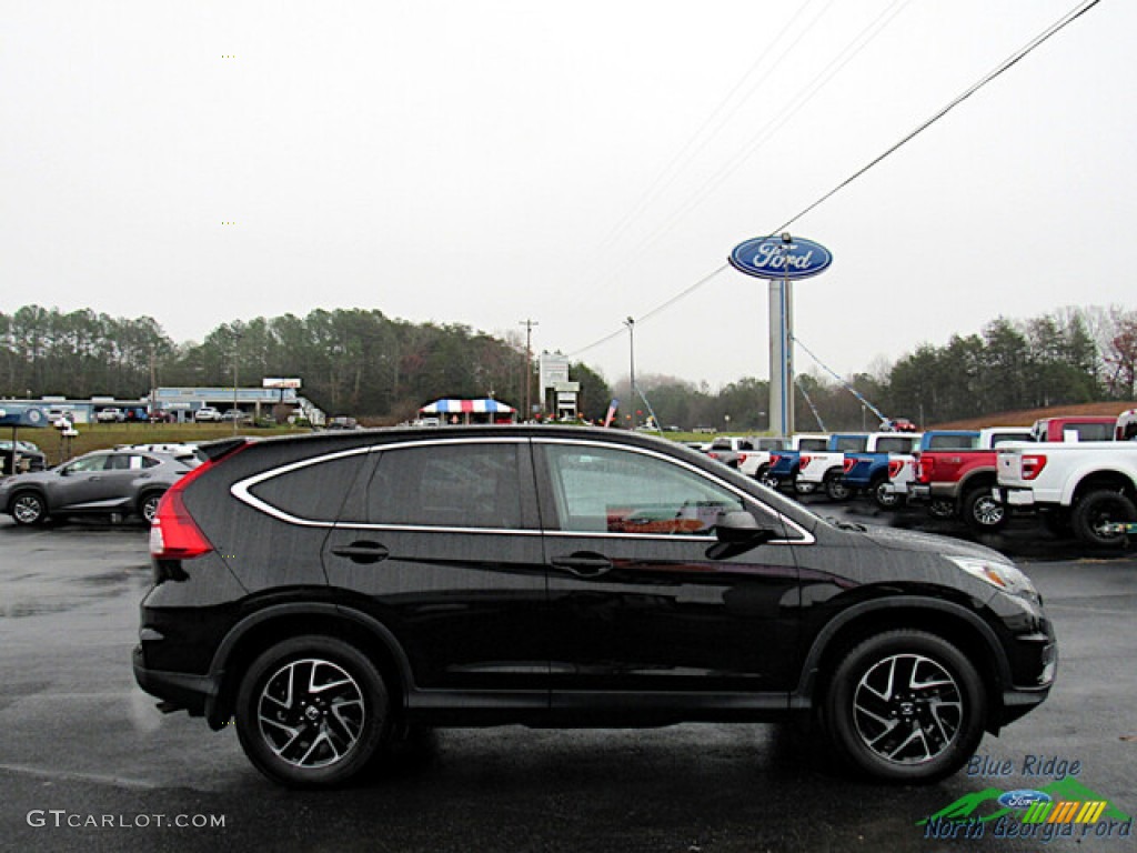 Crystal Black Pearl 2016 Honda CR-V SE AWD Exterior Photo #145171014