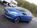 2018 Lightning Blue Ford Fiesta SE Sedan  photo #21