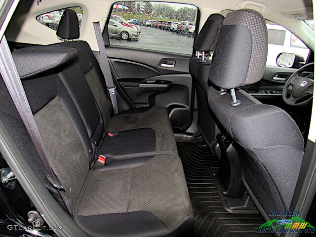 2016 CR-V SE AWD - Crystal Black Pearl / Black photo #13
