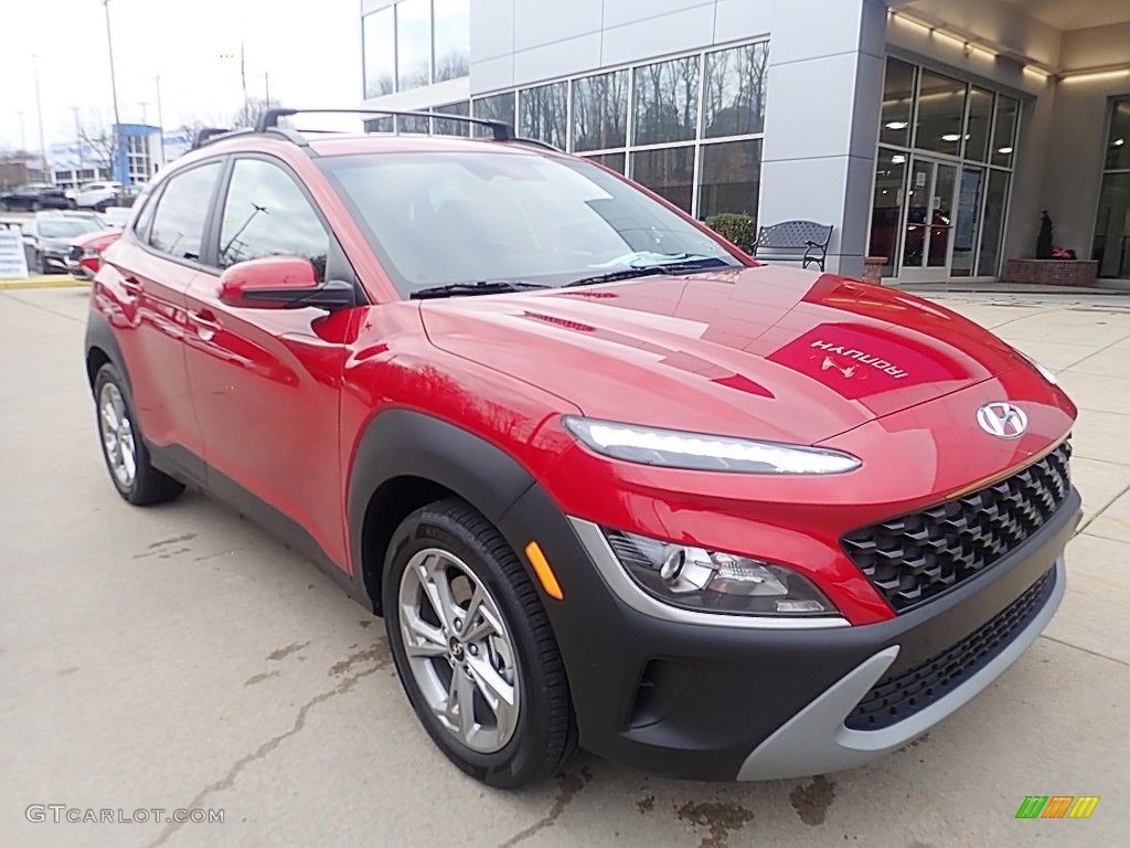 Pulse Red 2023 Hyundai Kona SEL AWD Exterior Photo #145171925