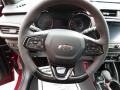 Jet Black 2023 Chevrolet TrailBlazer RS AWD Steering Wheel