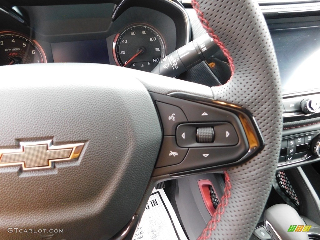 2023 Chevrolet TrailBlazer RS AWD Jet Black Steering Wheel Photo #145172432