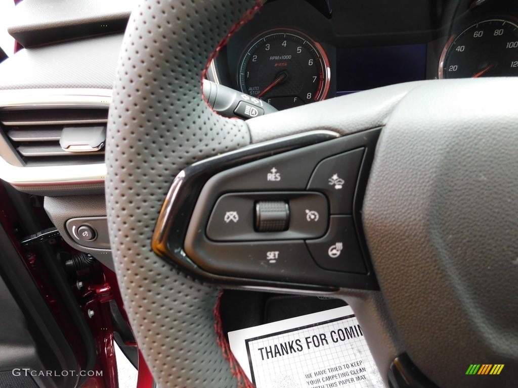 2023 Chevrolet TrailBlazer RS AWD Jet Black Steering Wheel Photo #145172456