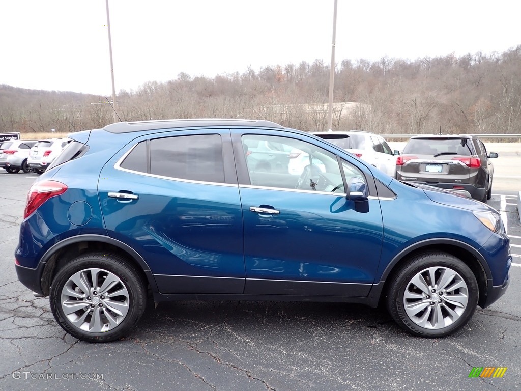 2019 Encore Preferred AWD - Deep Azure Metallic / Ebony photo #8