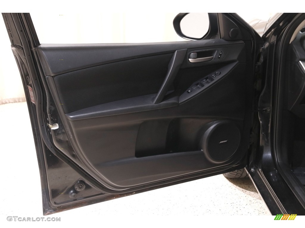 2010 MAZDA3 i Touring 4 Door - Black Mica / Black photo #4