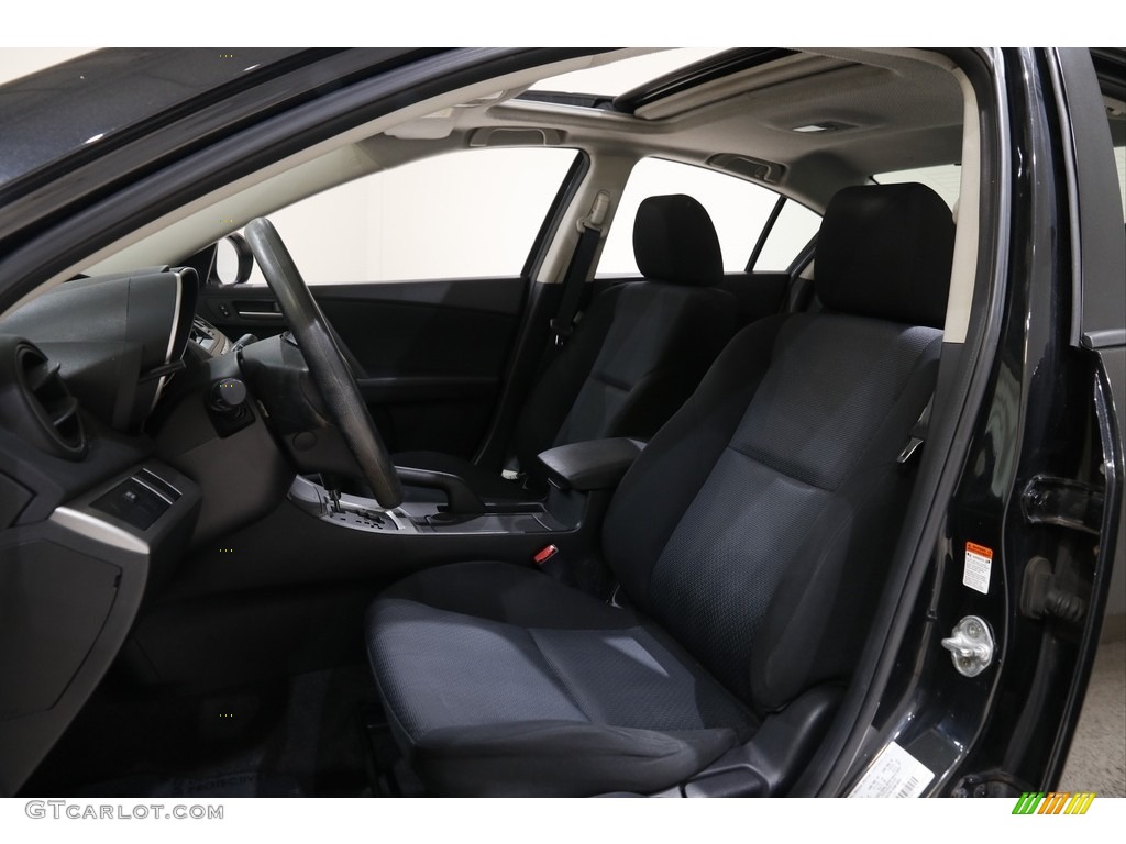 2010 MAZDA3 i Touring 4 Door - Black Mica / Black photo #5