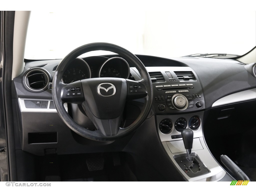 2010 MAZDA3 i Touring 4 Door - Black Mica / Black photo #6