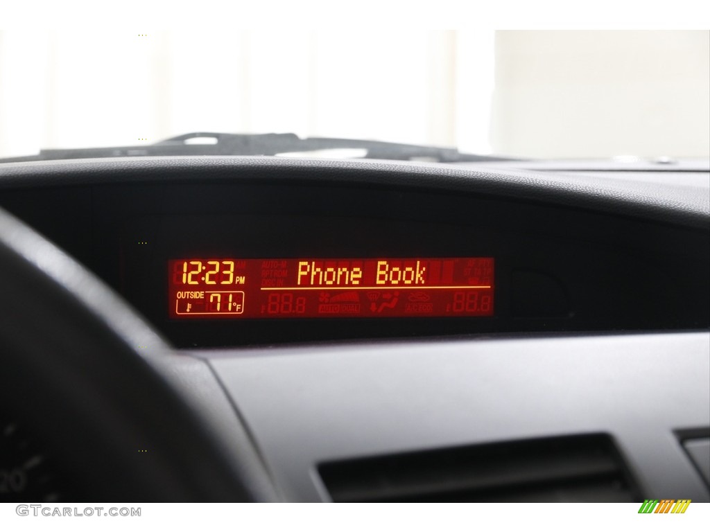 2010 MAZDA3 i Touring 4 Door - Black Mica / Black photo #11