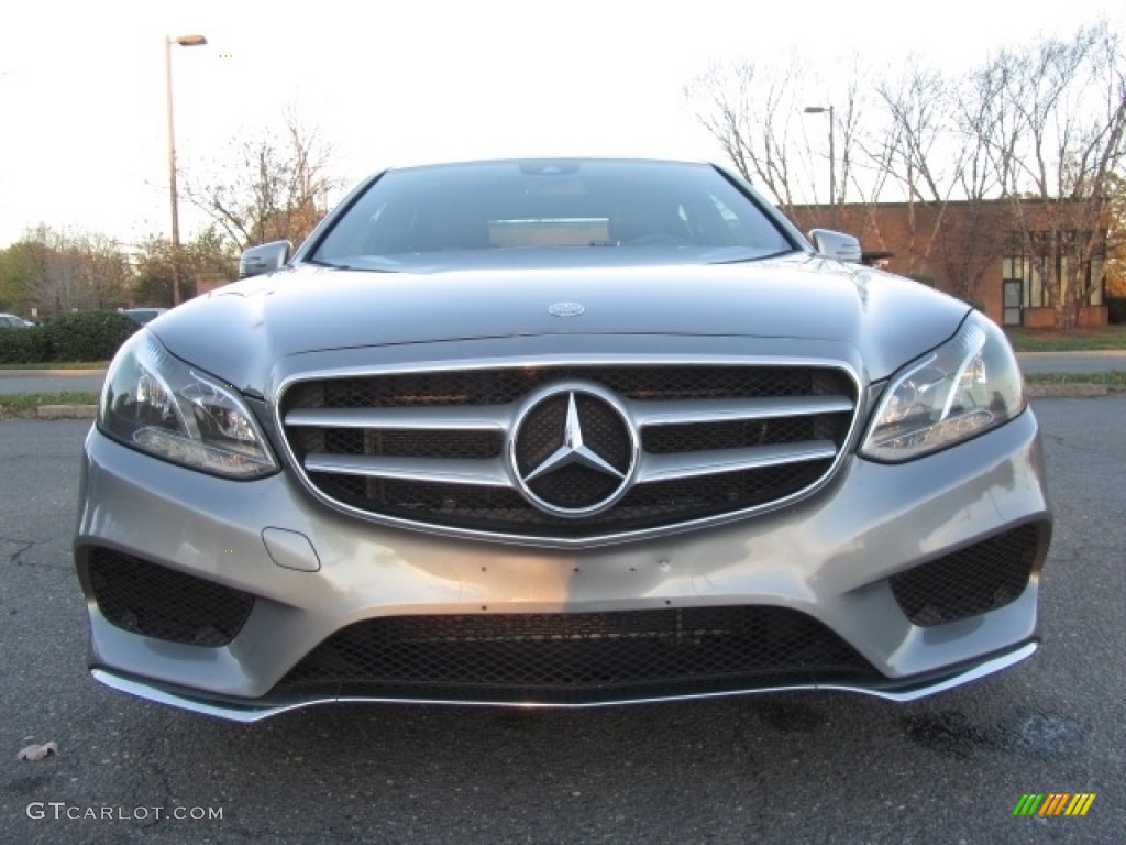 2015 E 350 4Matic Sedan - Palladium Silver Metallic / Black photo #4