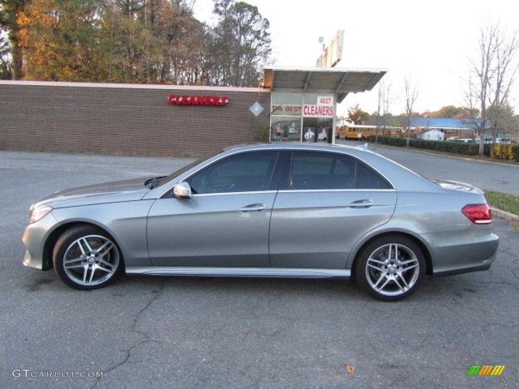 2015 E 350 4Matic Sedan - Palladium Silver Metallic / Black photo #7