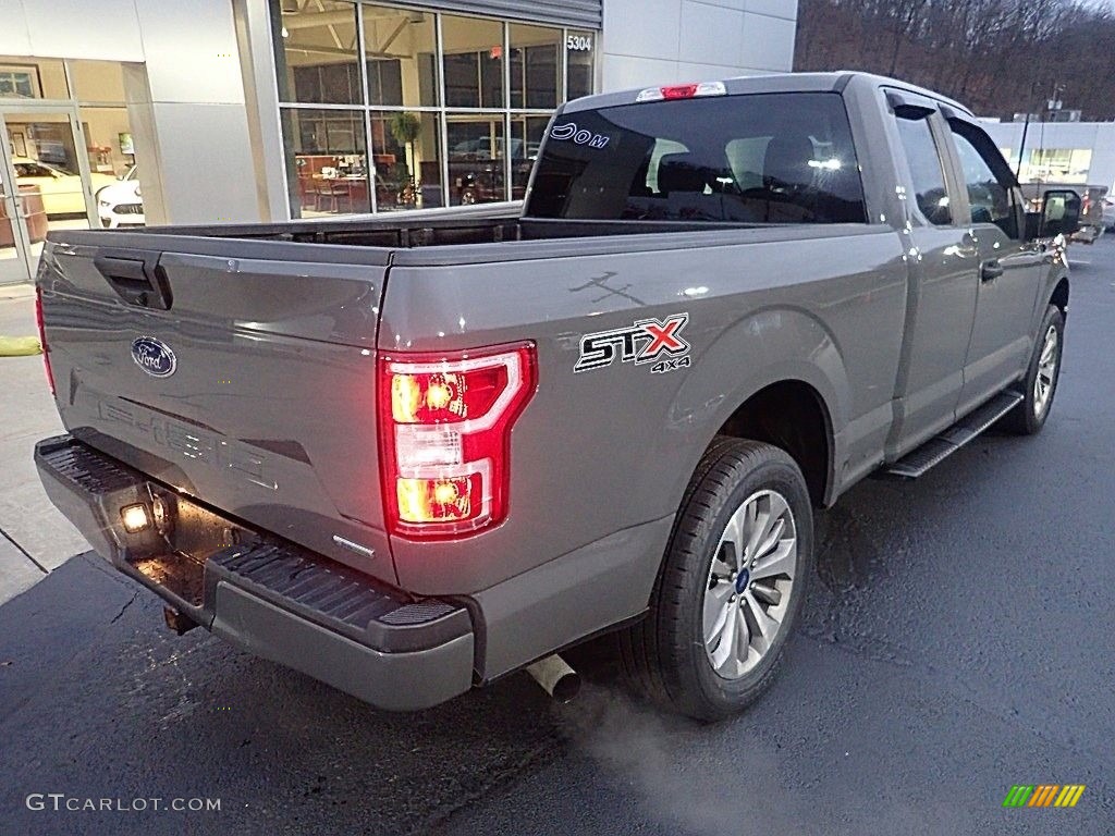 2018 F150 XL SuperCab 4x4 - Lead Foot / Earth Gray photo #2