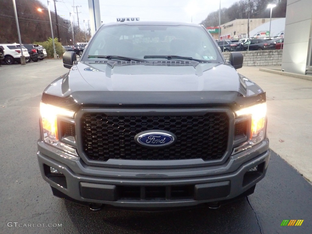 2018 F150 XL SuperCab 4x4 - Lead Foot / Earth Gray photo #7