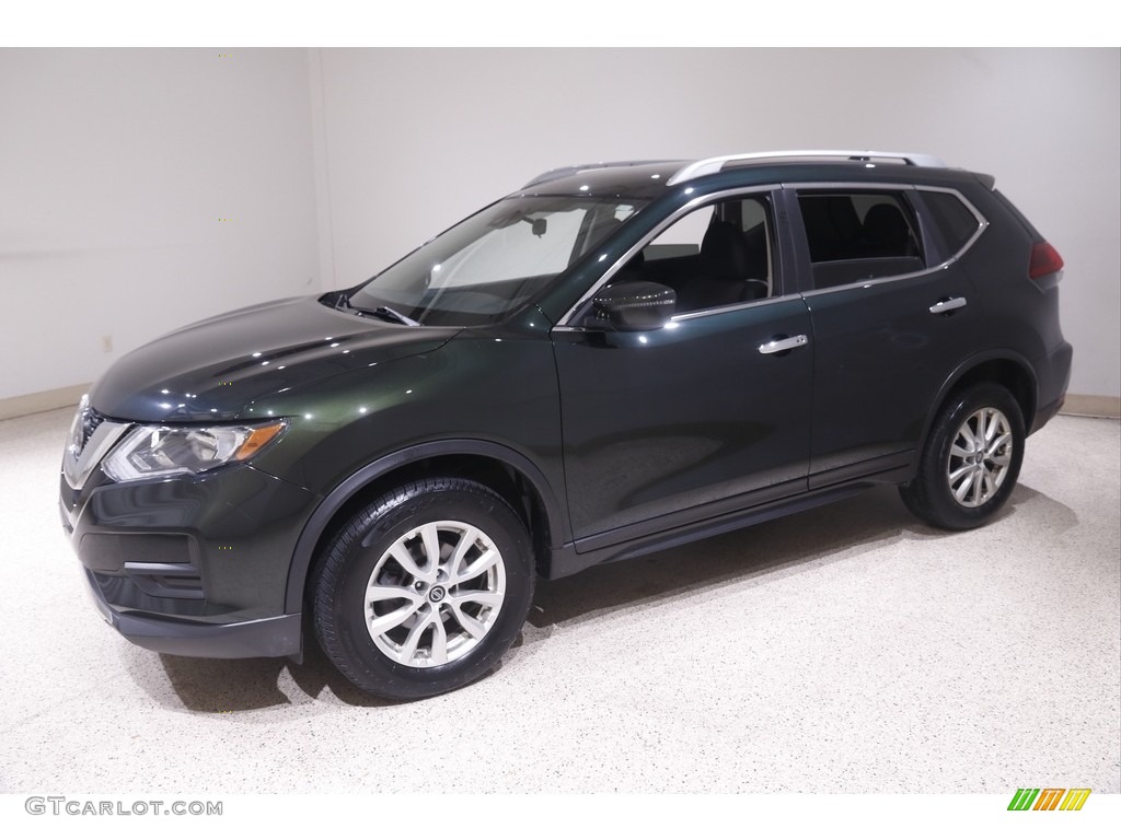 Midnight Pine Metallic 2020 Nissan Rogue SL AWD Exterior Photo #145175780