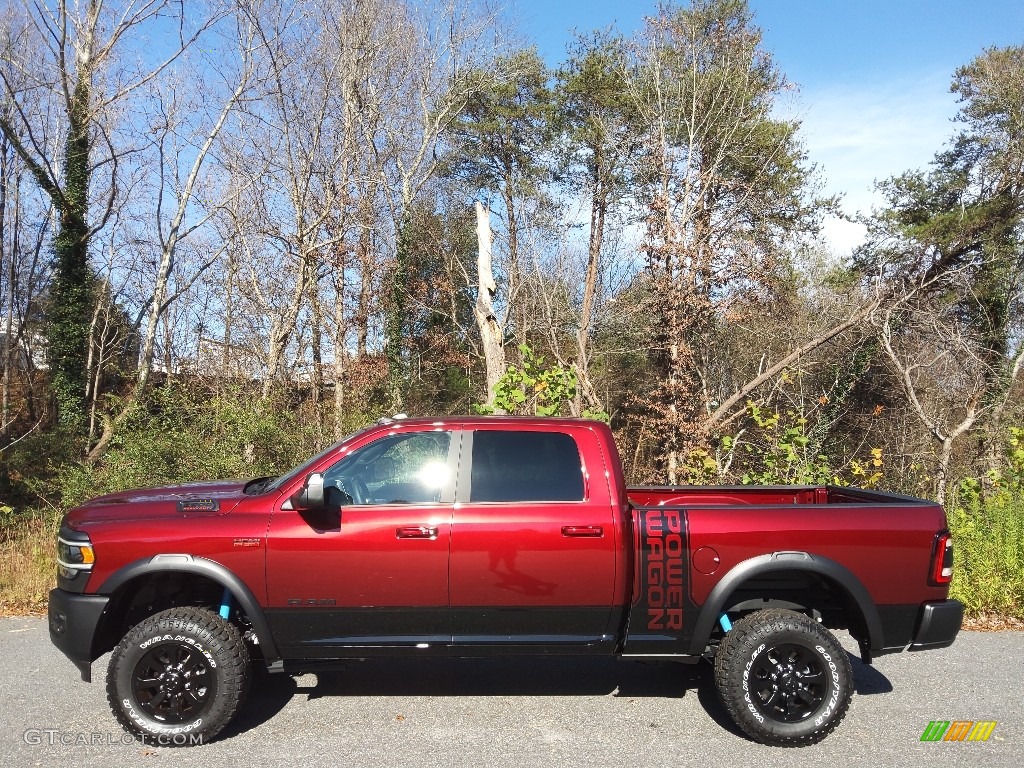 Delmonico Red Pearl 2022 Ram 2500 Power Wagon Crew Cab 4x4 Exterior Photo #145175897
