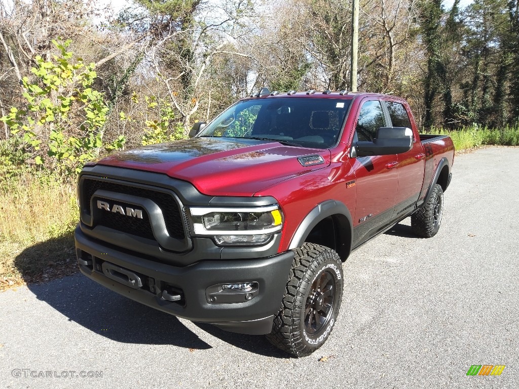 Delmonico Red Pearl 2022 Ram 2500 Power Wagon Crew Cab 4x4 Exterior Photo #145175918