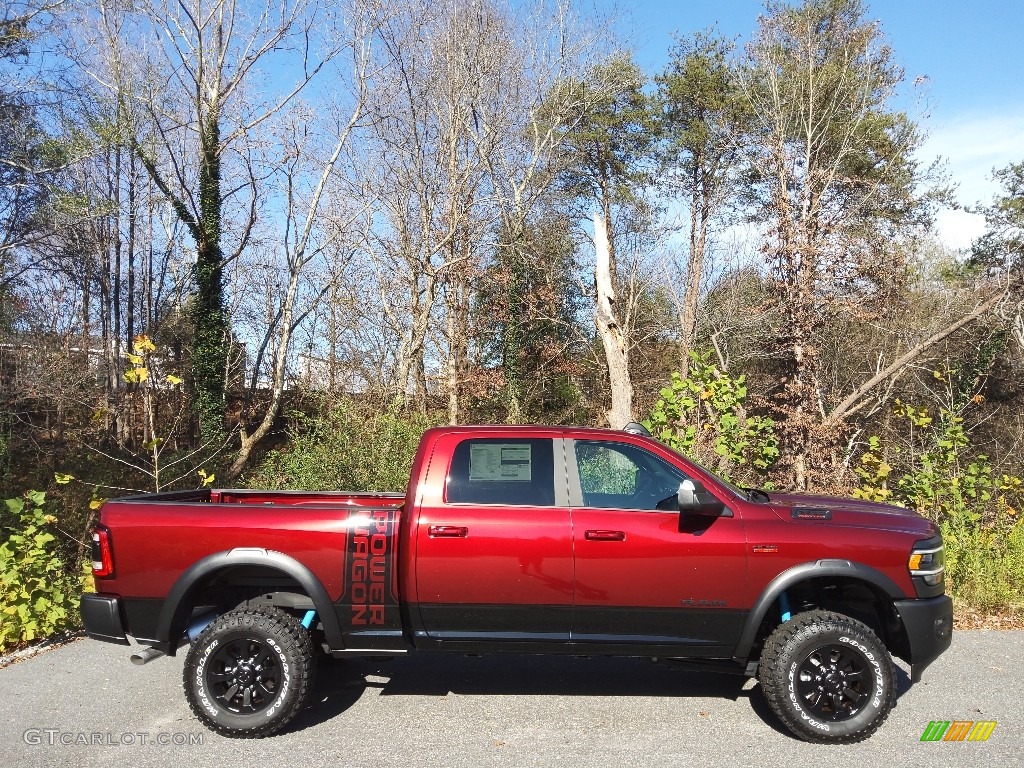 Delmonico Red Pearl 2022 Ram 2500 Power Wagon Crew Cab 4x4 Exterior Photo #145175984
