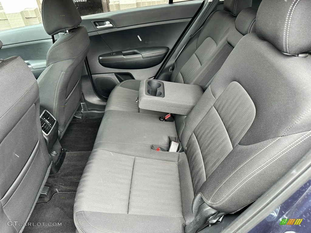 2017 Sportage LX AWD - Pacific Blue / Black photo #25