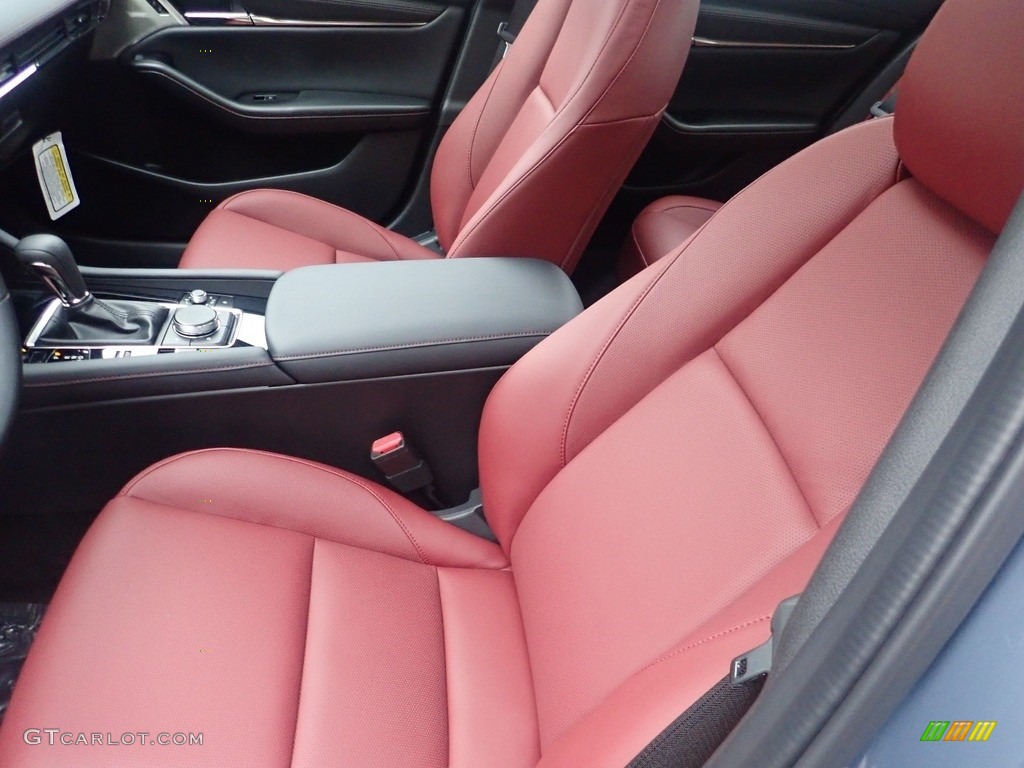 2022 Mazda Mazda3 Carbon Edition Sedan Front Seat Photo #145176683
