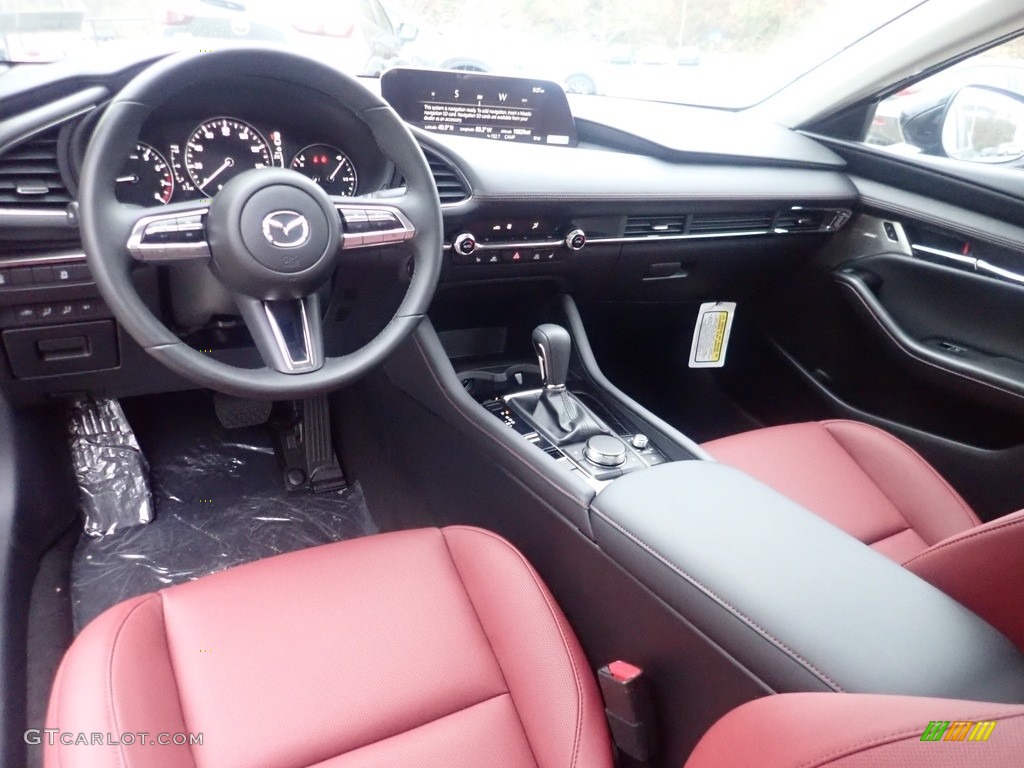 2022 Mazda Mazda3 Carbon Edition Sedan Interior Color Photos