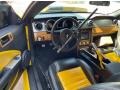2005 Ford Mustang Dark Charcoal/Yellow Interior Interior Photo