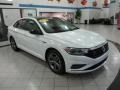 2021 Pure White Volkswagen Jetta R-Line  photo #3