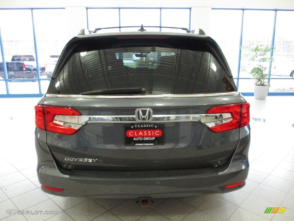 2018 Odyssey EX-L - Modern Steel Metallic / Gray photo #8