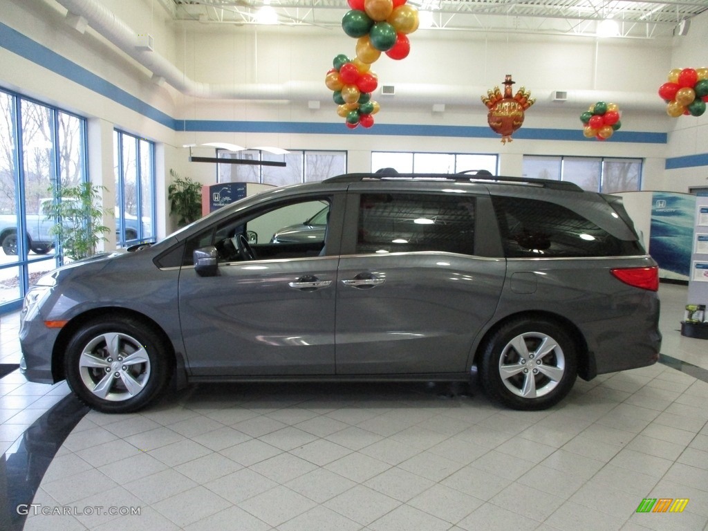 2018 Odyssey EX-L - Modern Steel Metallic / Gray photo #10