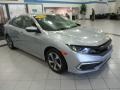 Lunar Silver Metallic - Civic LX Sedan Photo No. 3