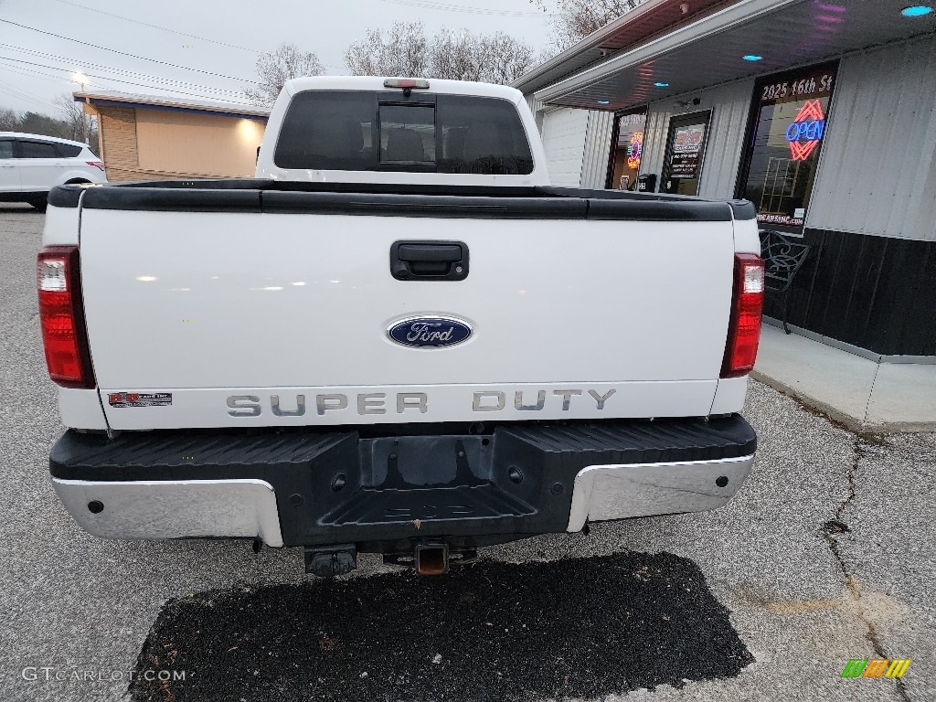 2012 F350 Super Duty Lariat Crew Cab 4x4 Dually - Oxford White / Adobe photo #3