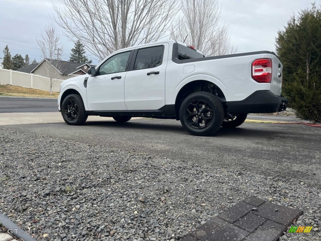 2022 Maverick XLT AWD - Oxford White / Navy Pier/Medium Dark Slate photo #3