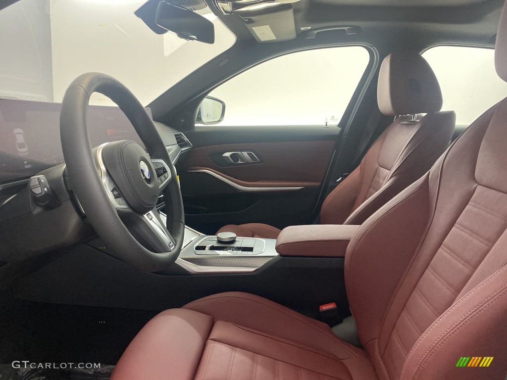 Tacora Red Interior 2023 BMW 3 Series 340i Sedan Photo #145178084