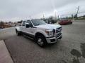 2012 Oxford White Ford F350 Super Duty Lariat Crew Cab 4x4 Dually  photo #32