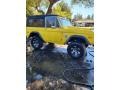 1973 Canary Yellow Ford Bronco 4x4  photo #2