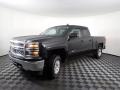 2015 Black Chevrolet Silverado 1500 LT Double Cab 4x4  photo #4