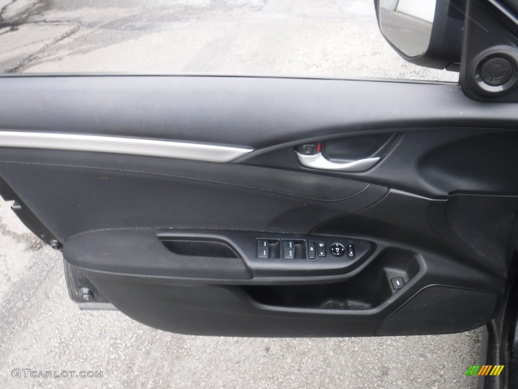 2020 Civic EX Sedan - Crystal Black Pearl / Black photo #11