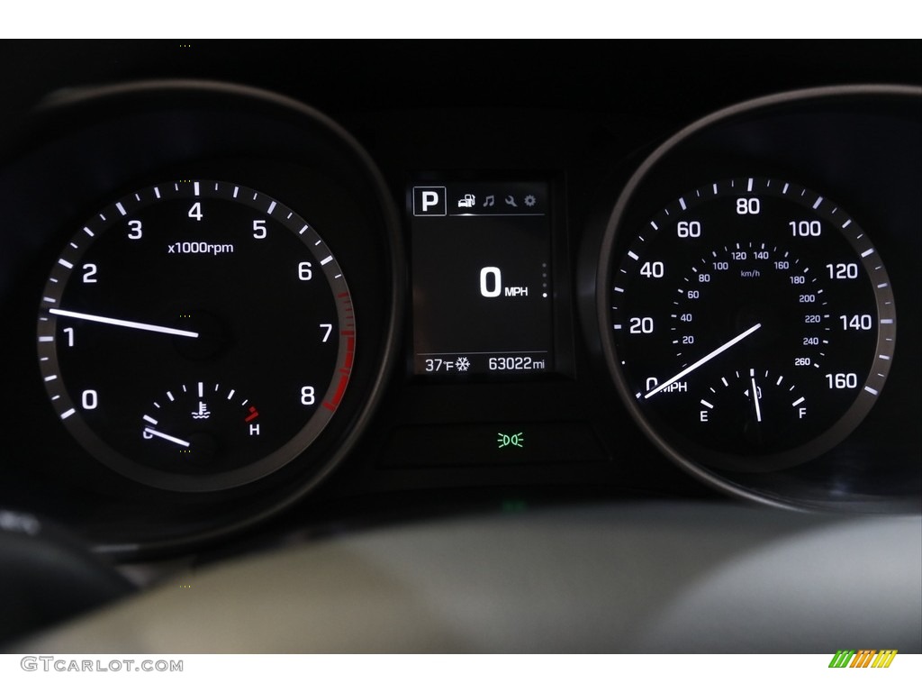 2018 Hyundai Santa Fe Sport Standard Santa Fe Sport Model Gauges Photos