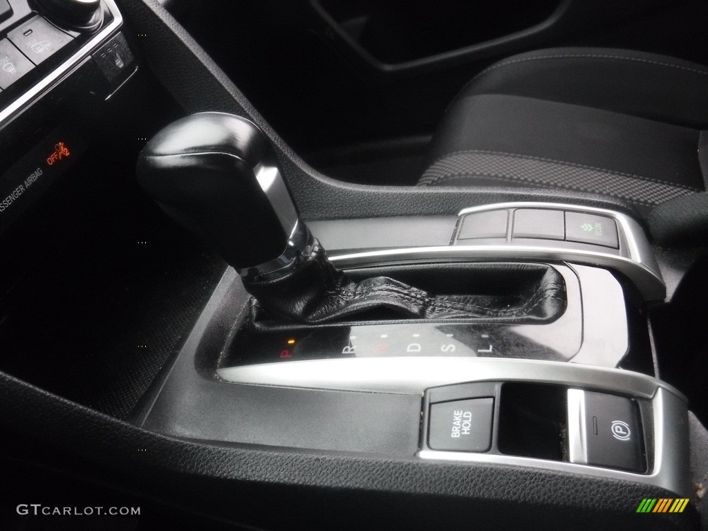 2020 Civic EX Sedan - Crystal Black Pearl / Black photo #17