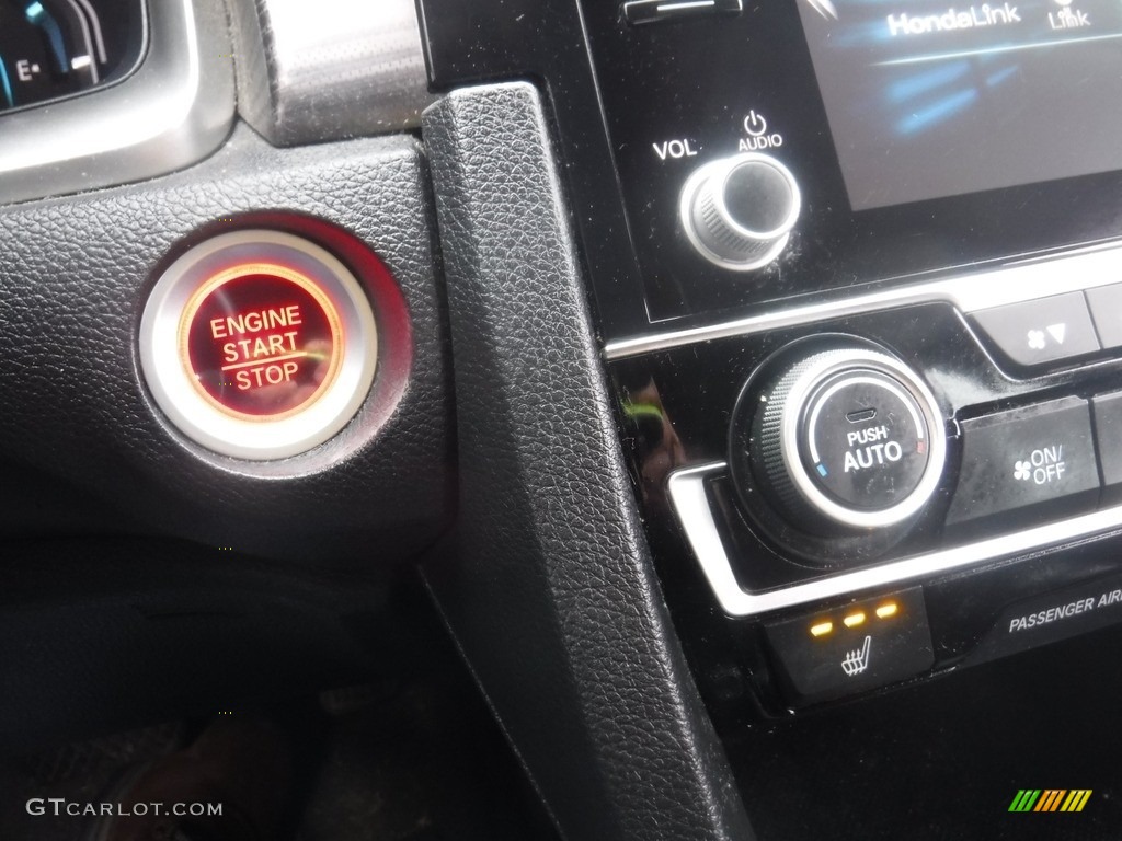 2020 Civic EX Sedan - Crystal Black Pearl / Black photo #19