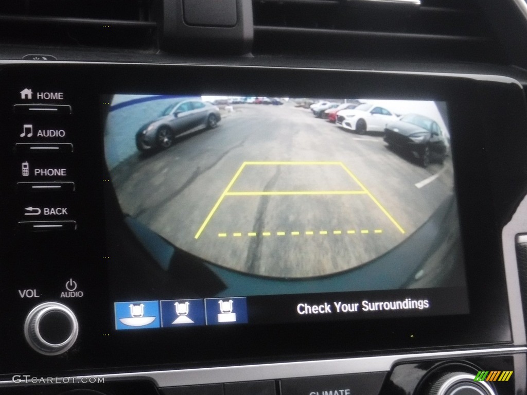 2020 Civic EX Sedan - Crystal Black Pearl / Black photo #20