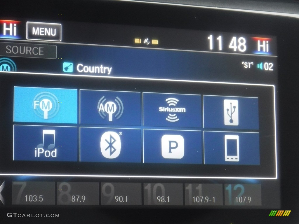 2020 Civic EX Sedan - Crystal Black Pearl / Black photo #22