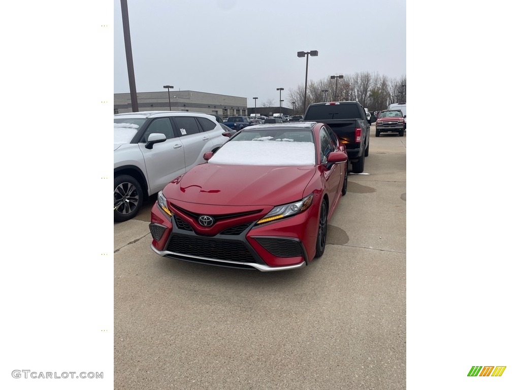2021 Camry XSE - Supersonic Red / Black photo #1
