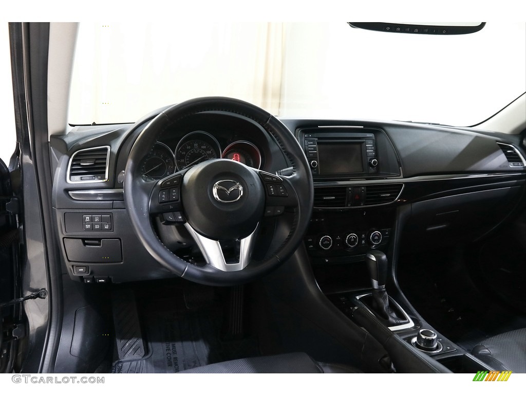 2015 Mazda6 Grand Touring - Meteor Gray Mica / Black photo #6