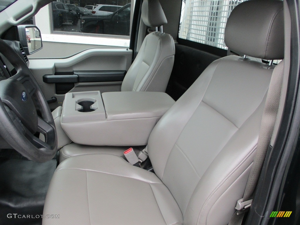 2016 F150 XL Regular Cab - Green Gem / Medium Earth Gray photo #7