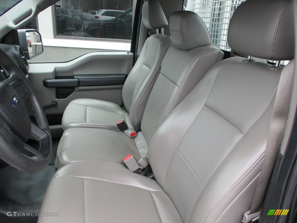 2016 F150 XL Regular Cab - Green Gem / Medium Earth Gray photo #8