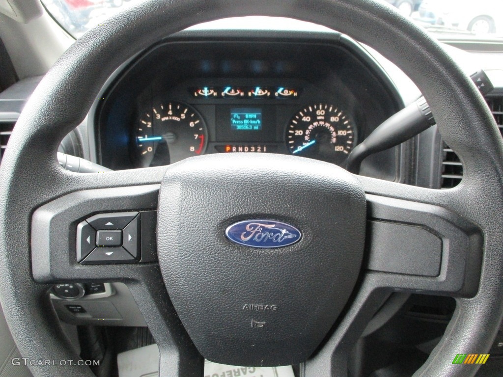 2016 F150 XL Regular Cab - Green Gem / Medium Earth Gray photo #9