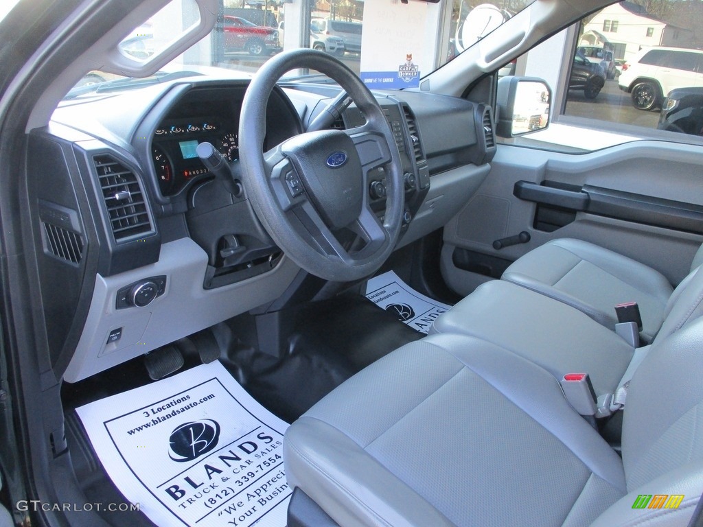 2016 F150 XL Regular Cab - Green Gem / Medium Earth Gray photo #6